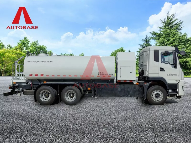 25 tonnellate di camion per la pulizia